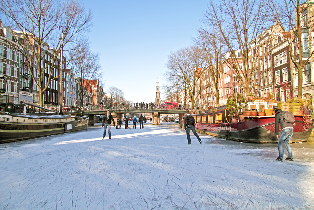 amsterdam buz kanal
