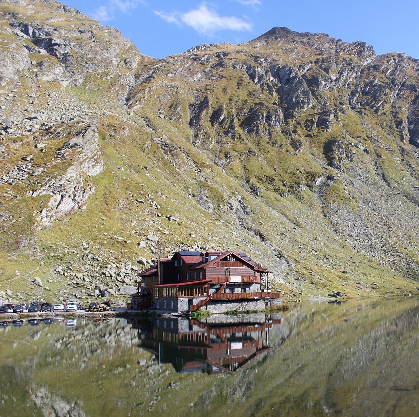 Balea Gölü, Transilvanya.