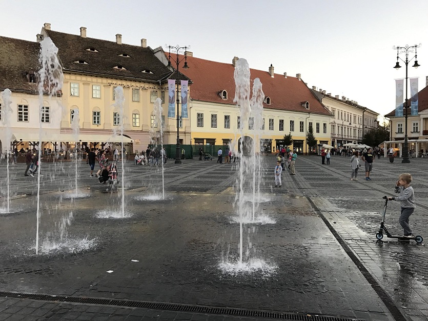 Sibiu Şehri, Transilvanya.