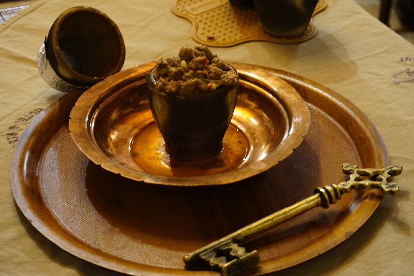 Testi kebabı, Kapadokya. 