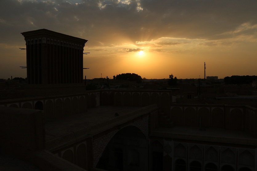 Yazd gün batımı