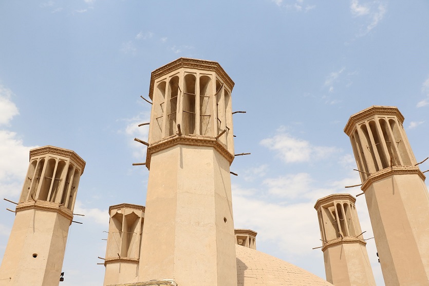 Yazd şehrinde yapılar