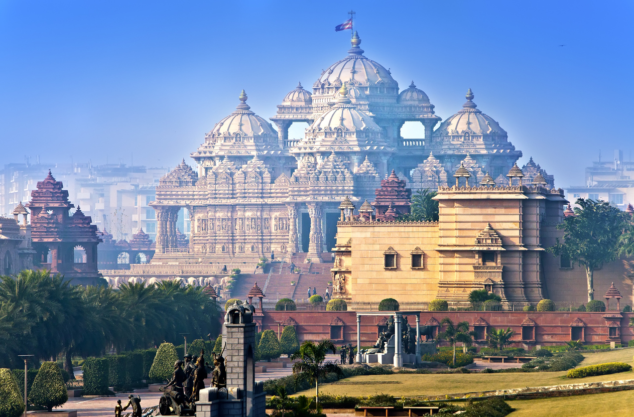 Akshardham Tapınağı, Delhi, Hindistan