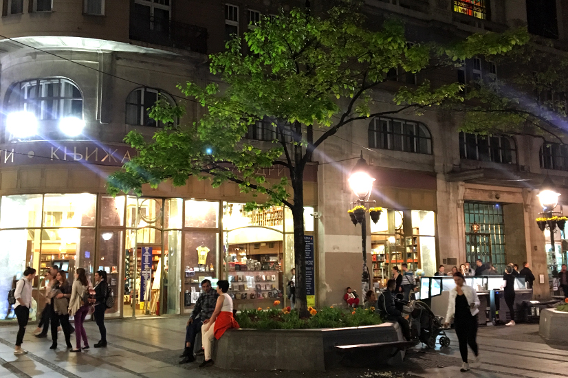 Knez Mihailova Caddesi.