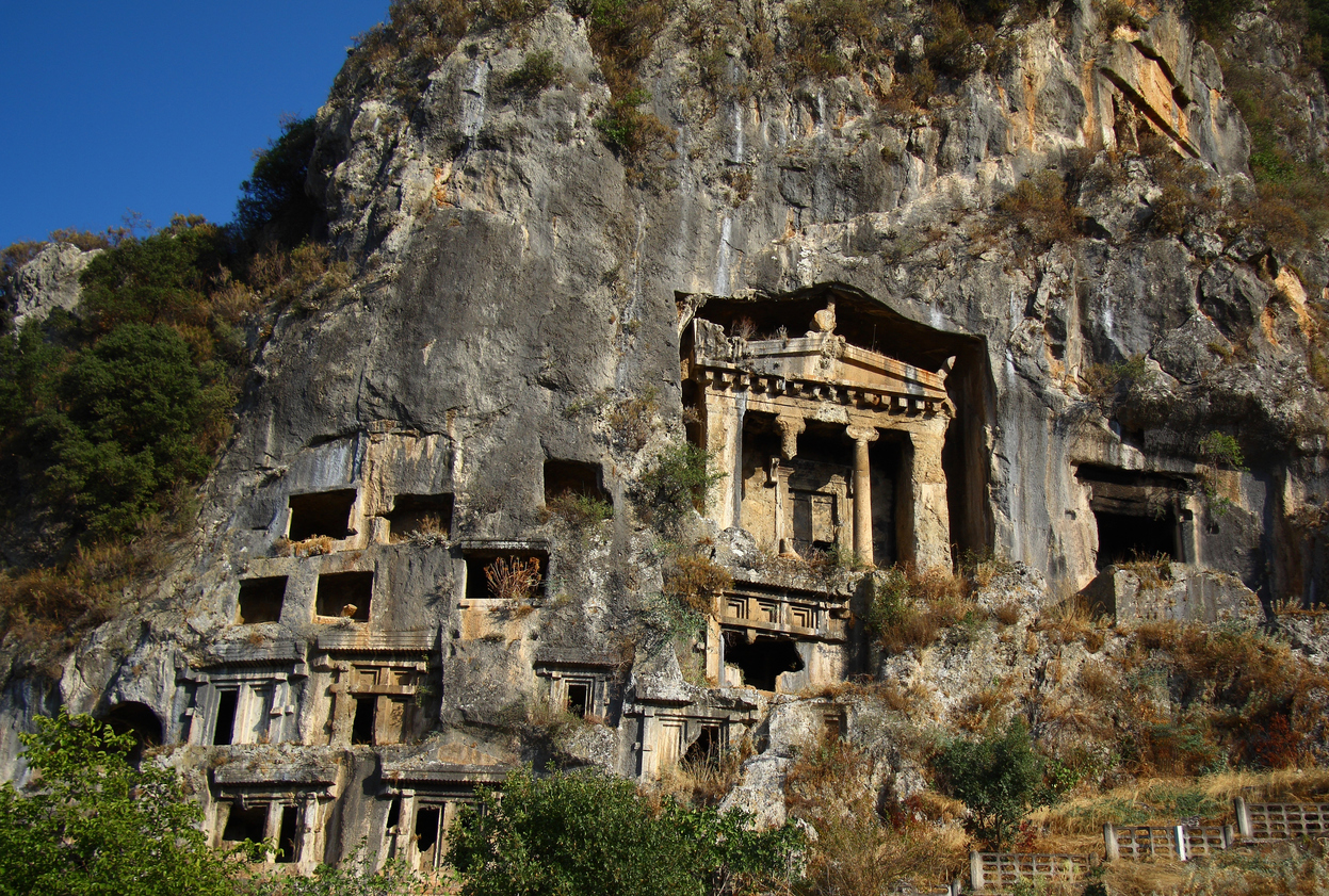 Amintas Kral Mezarları, Fethiye Kral Mezarları