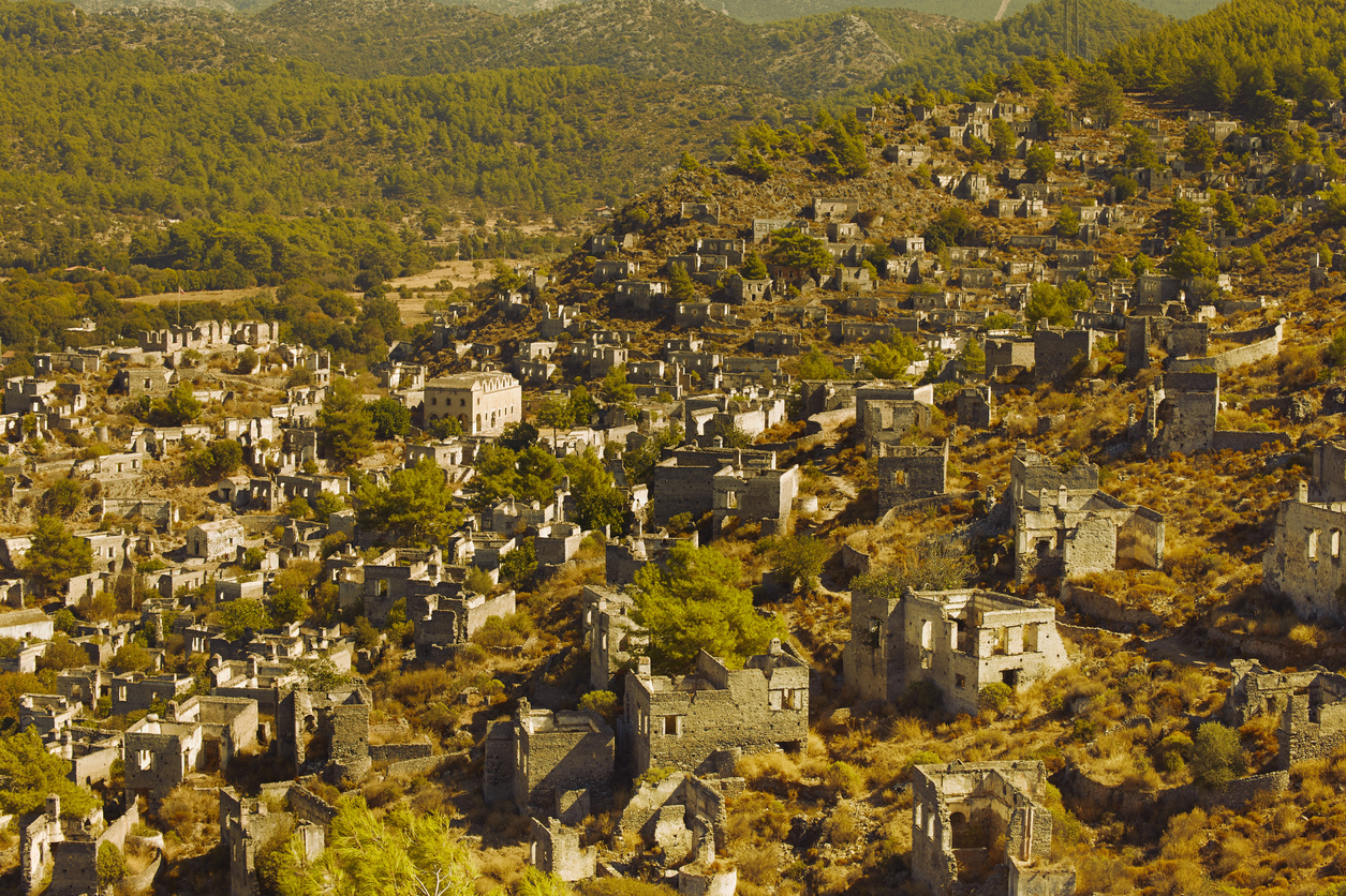 Kayaköy manzarası, Fethiye-Muğla