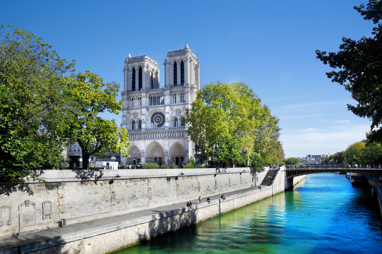Paris'te Notre Dame Kilisesi