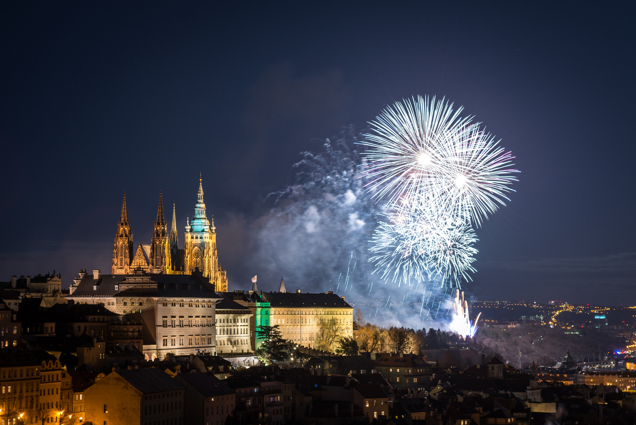 Yılbaşında gidilecek yerler, Prag yeni yıl görüntüleri
