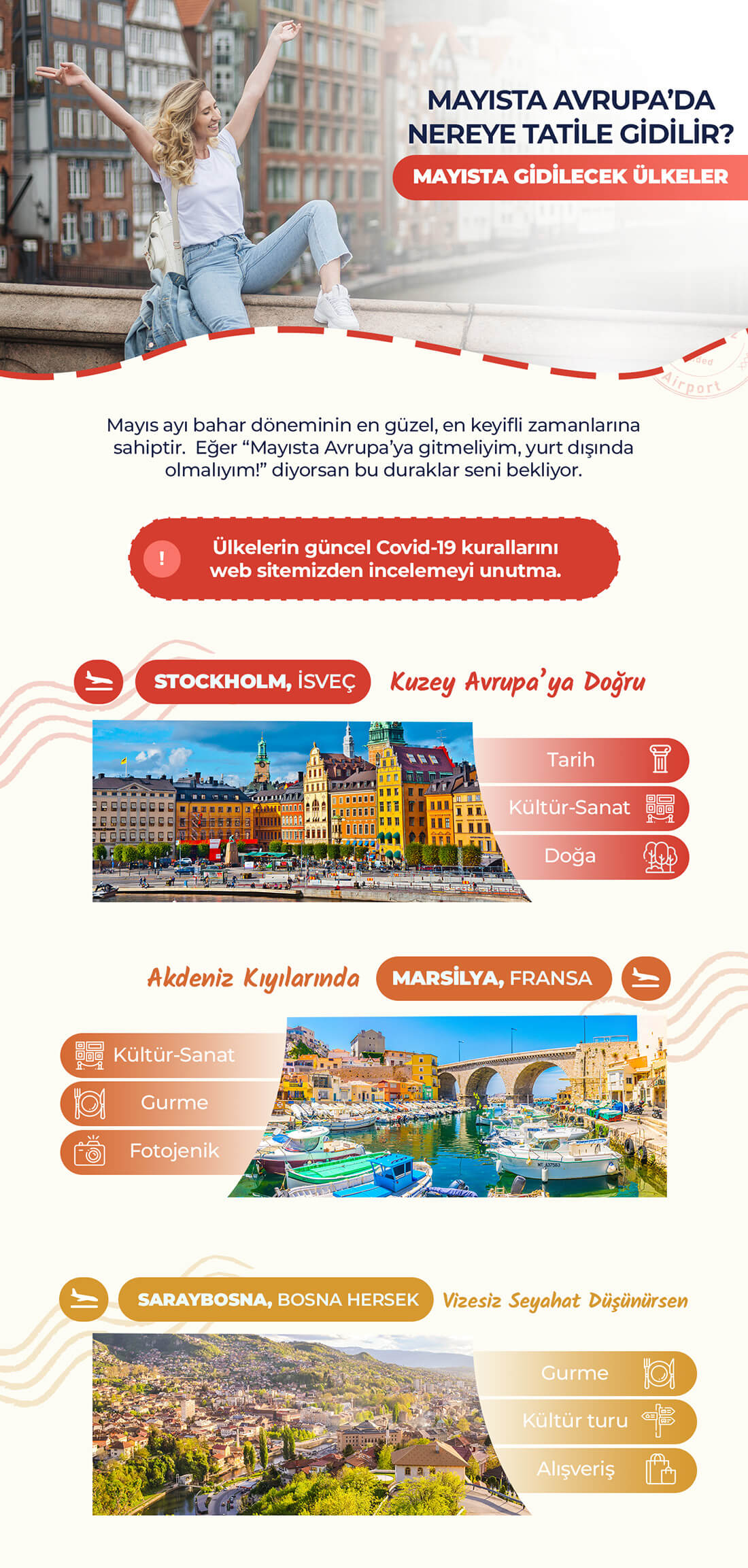 Mayısta Avrupada Nereye Gidilir