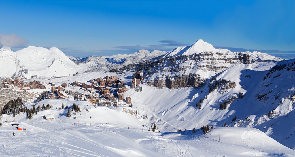 Avoriaz Fransa Snowboard