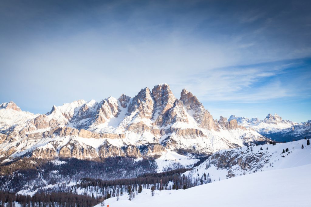 Cortina Dampezzo İtalya Snowboard