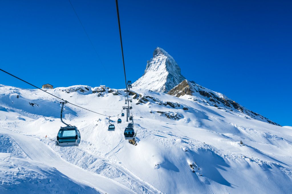 Zermatt İsviçre Snowboard